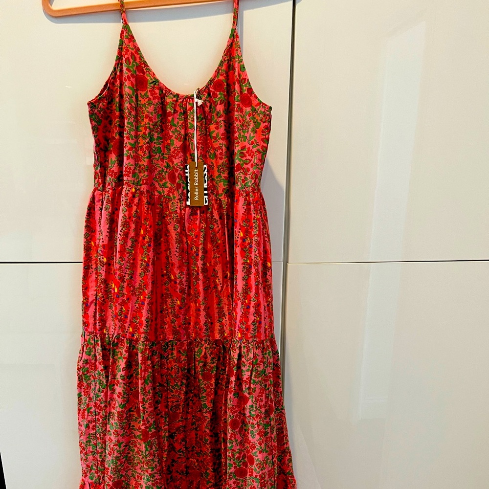 NET Roller Rabbit Summer Floral Dress w Pockets (S)